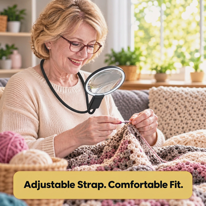 CrochetMate – LED Magnifier