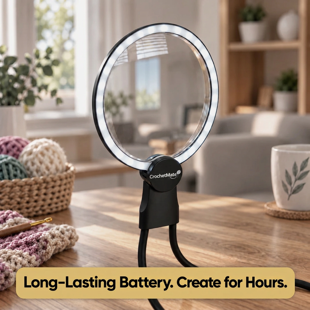 CrochetMate – LED Magnifier