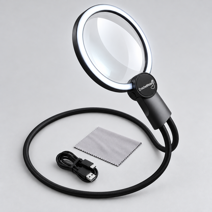 CrochetMate – LED Magnifier